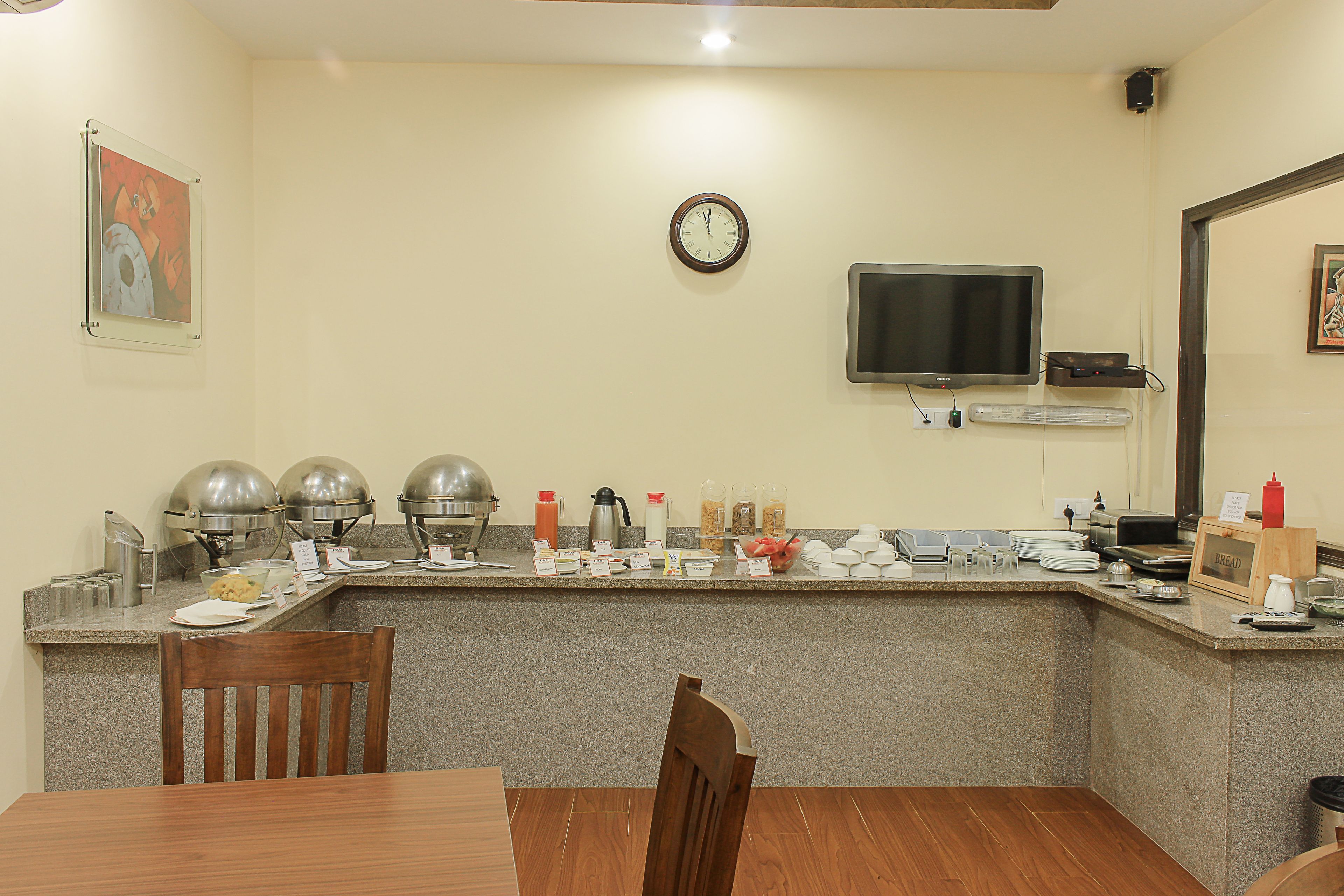 Daily buffet breakfast (INR 250 per person)