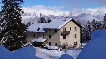 Façade de l’hébergement