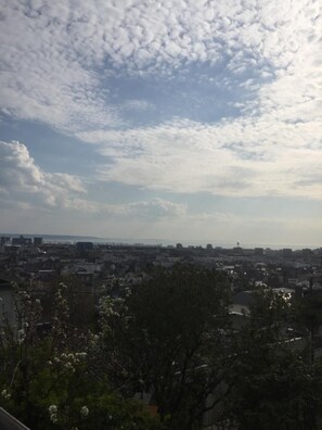 Uitzicht vanaf balkon