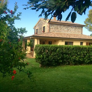 Entrada de la propiedad