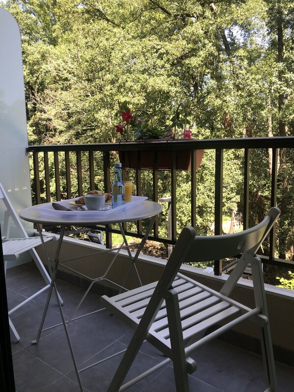 Chambre Double, balcon