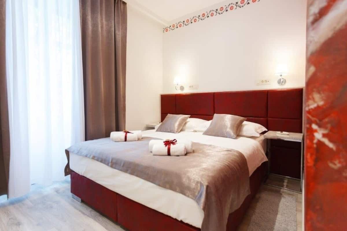 In-room safe, desk, blackout curtains, soundproofing