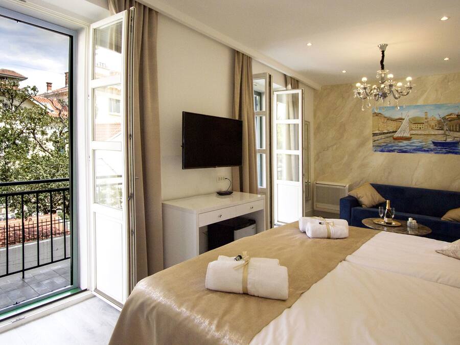 Deluxe-Doppelzimmer, Balkon