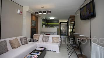 Sala de estar en el lobby
