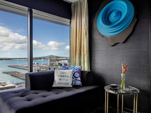 Suite, 1 King Bed (Atelier. Club Signature Access) | 1 bedroom, premium bedding, minibar, in-room safe
