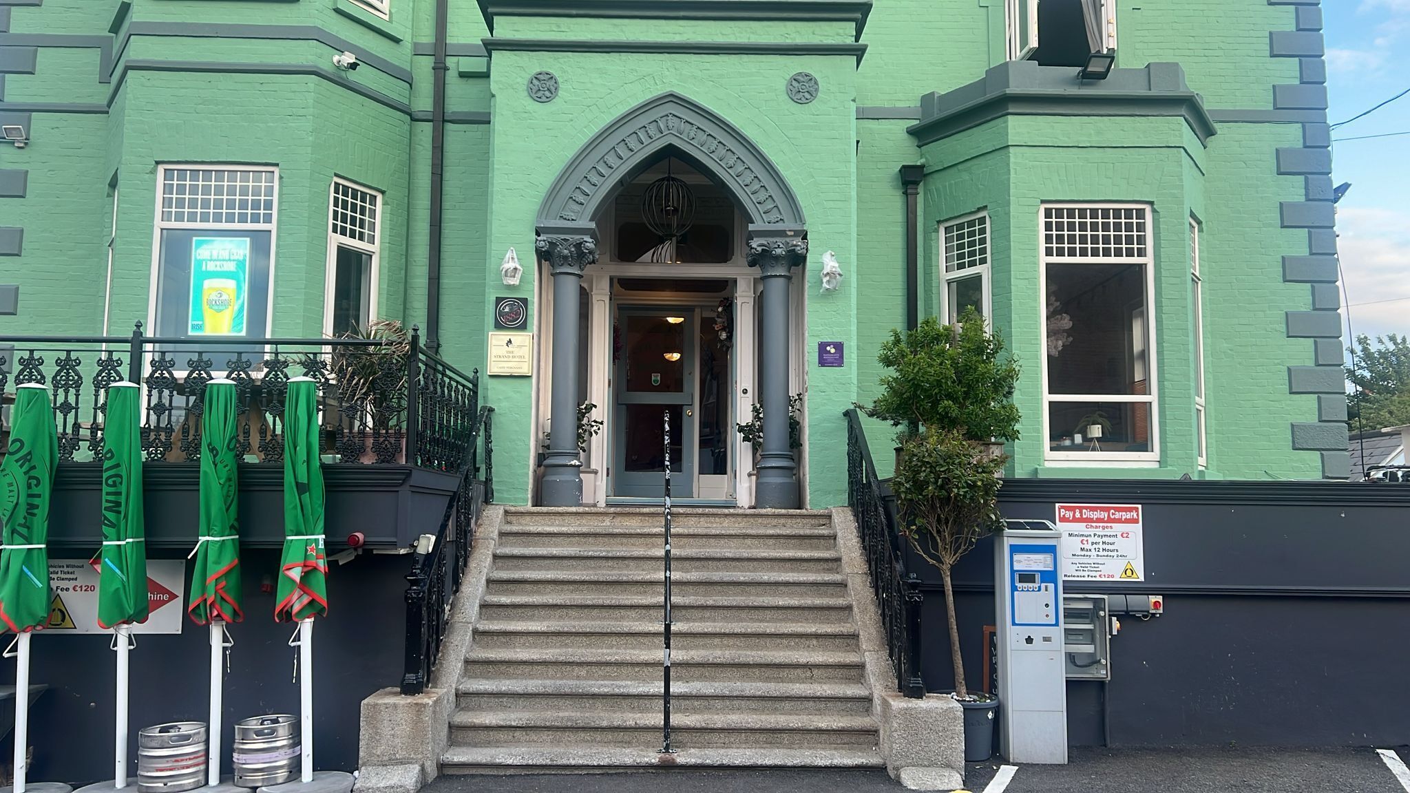 Fassade der Unterkunft