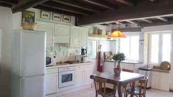 Fridge, microwave