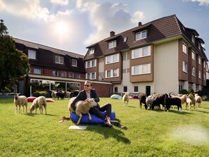 Garden view - Landhotel Fettehenne (Leverkusen)