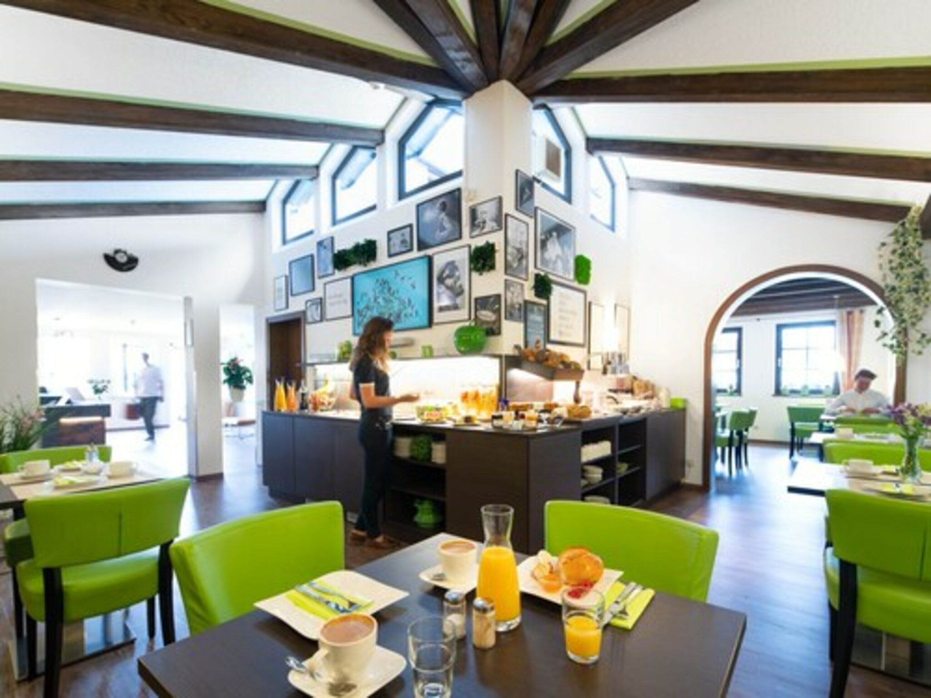 daily buffet breakfast (eur 14 per person)
