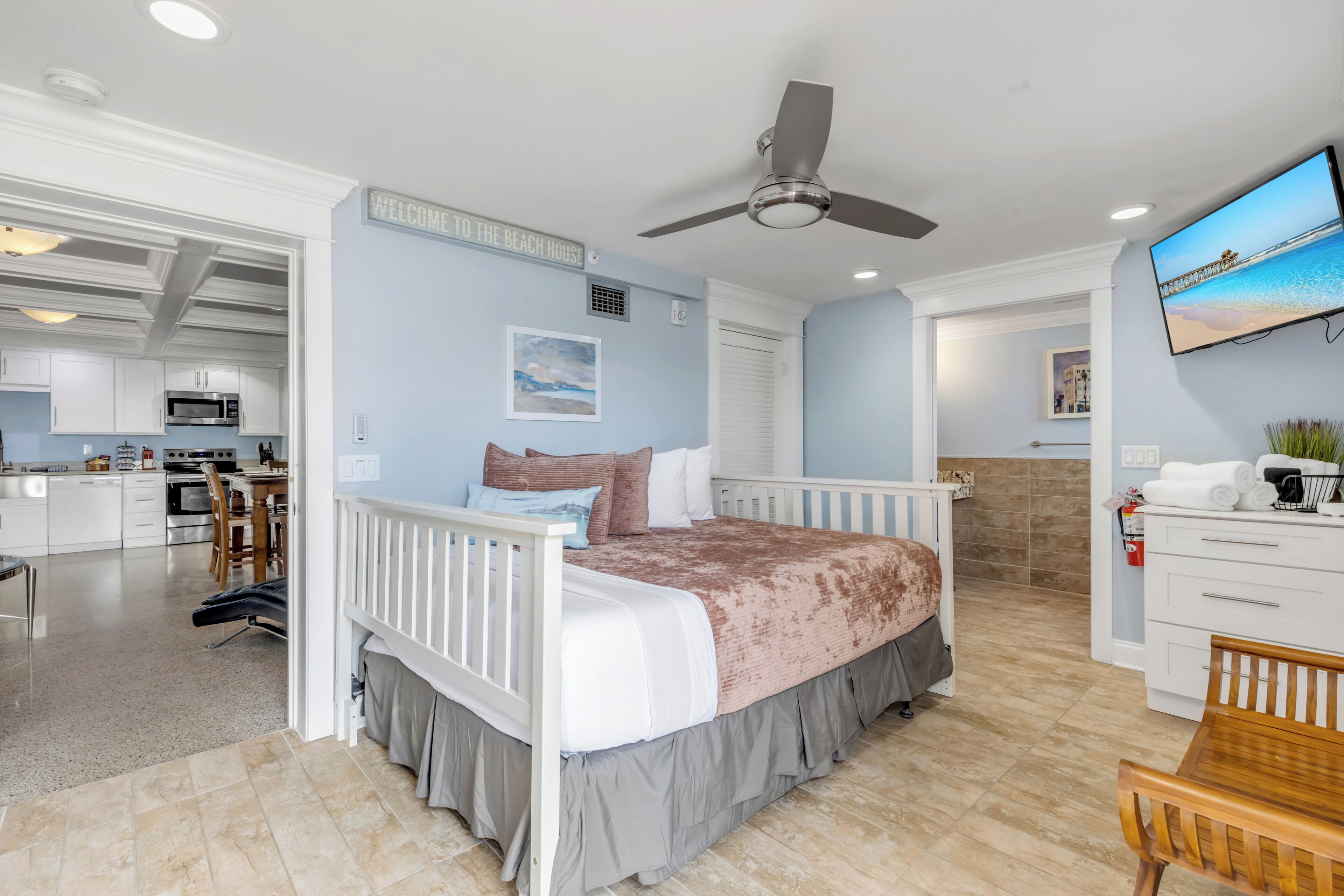 2 habitaciones, tabla de planchar con plancha y wifi gratis 