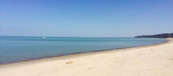 HARBOR HAVEN (Union Pier, MI): Bloques de la playa privada del lago Michigan