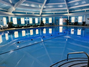 Indendørs pool, udendørs pool