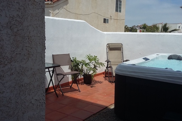 Bain à remous extérieur