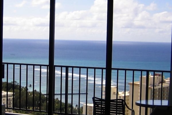 View from inside condo