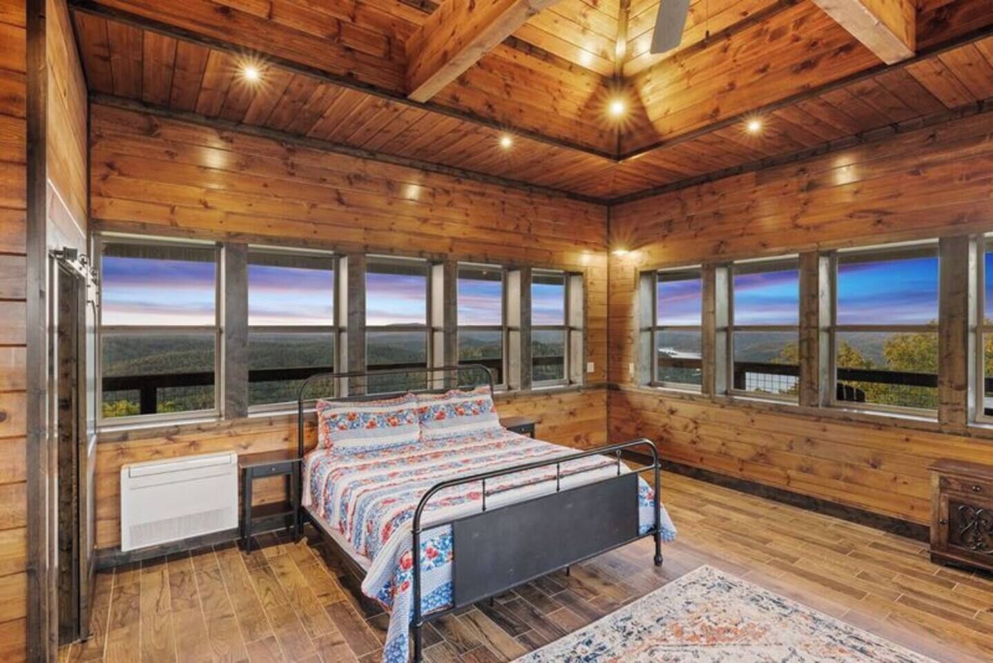 Step foot into your master retreat