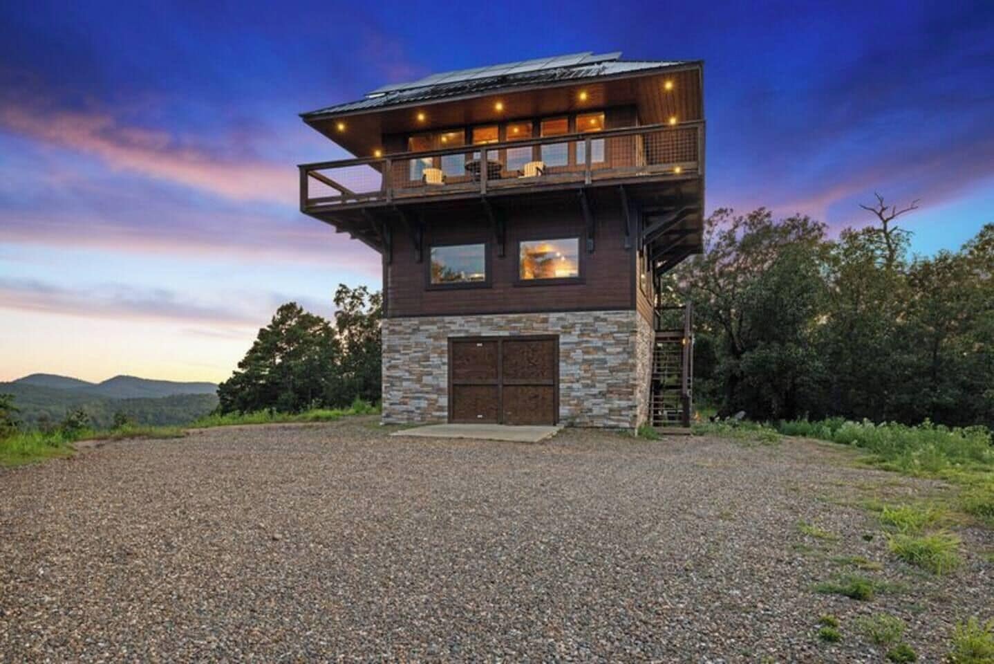 The Phoenix Rising is modeled after a fire tower