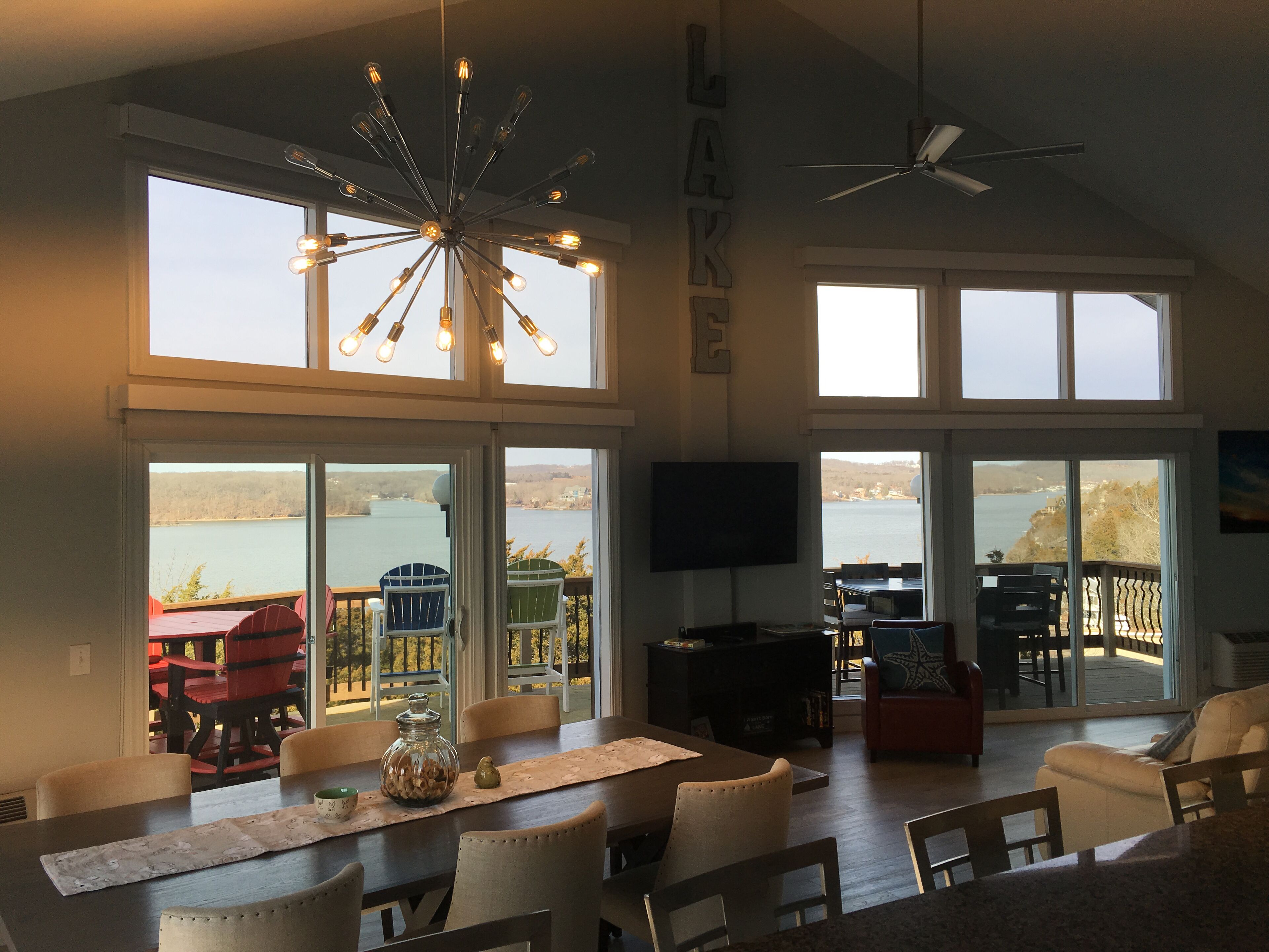 Margaritaville Tan Tar A Panoramic views of main channel from all four decks.