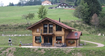 Chalet 2 bis 6 Personen, accep Tieren, Wireless-LAN, 10 Minuten von Gerardmer und La Bresse