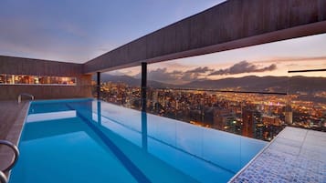 Una piscina climatizada