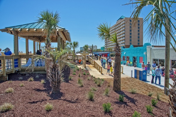 Walk to all the fun the CB boardwalk district has to offer