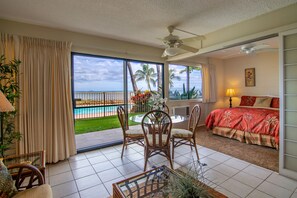 Enjoy beautiful sunsets from the comfort of your living room or lanai