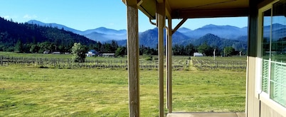 Relax and unwind in our 3br-2ba house on Historic Troon Estate Vineyard!