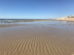 En la playa 