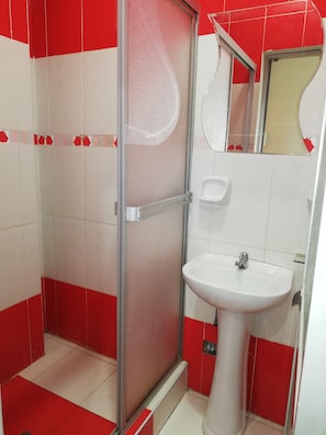 Ducha, toallas