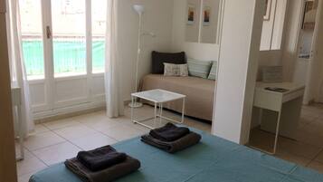 1 soveværelse, skrivebord, strygejern/strygebræt, gratis Wi-Fi