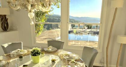 Wine Country Getaway, Luxus, Spa-Ă€hnliches Anwesen, Sonoma Square, atemberaubende Aussicht