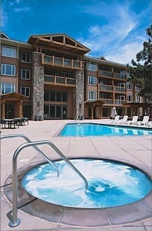 Una piscina climatizada