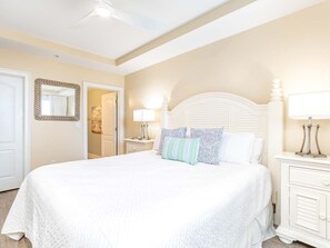 3 bedrooms, iron/ironing board, WiFi, bed sheets
