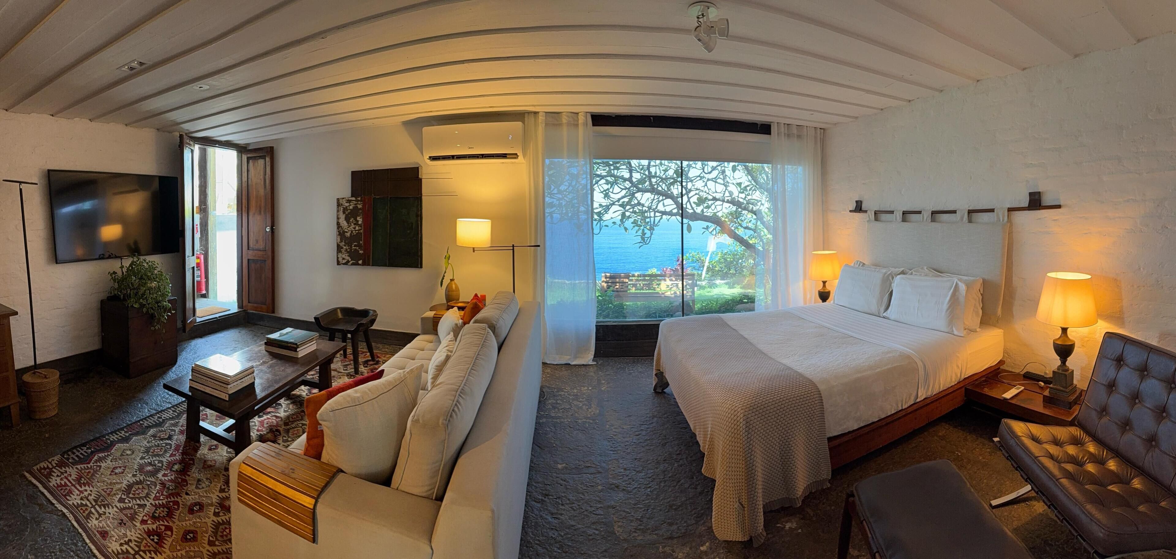 Suite Bethania | Frigobar, cofres nos quartos, cortinas blackout