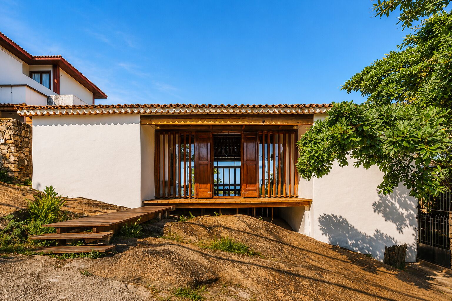 Front of property