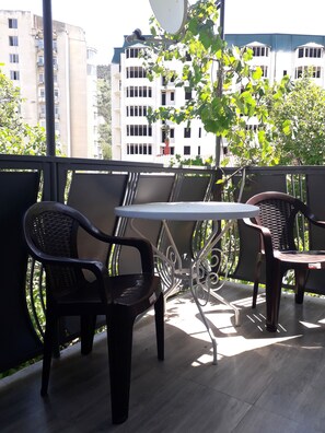 Dobbeltrom – deluxe, 1 kingsize-seng, balkong | Balkong