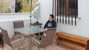 Business Double or Twin Room, 1 Bedroom, Allergy Friendly | Terrace/patio - Casa La Barca (Santiago)