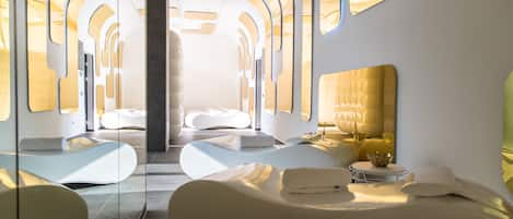 Turkish bath/hammam, body treatments, aromatherapy, hot stone massages