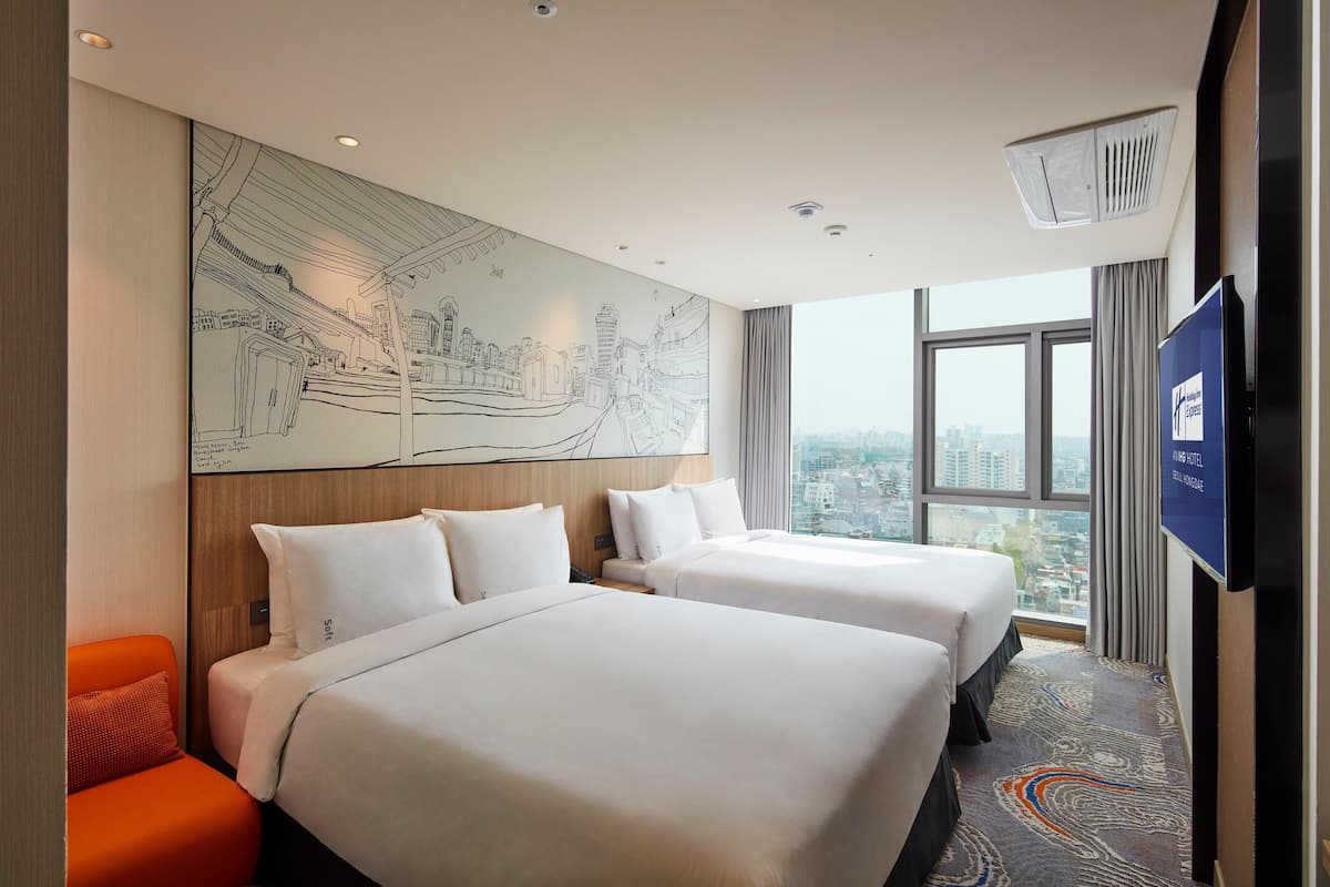 In-room safe, desk, blackout curtains, free cots/infant beds