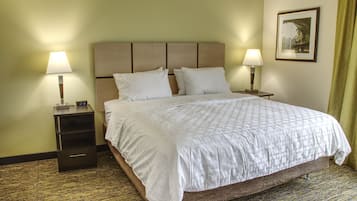 Skrivebord, arbejdsområde til bærbare computere, mørklægningsgardiner