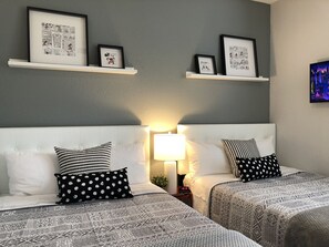 3 bedrooms, iron/ironing board, travel cot, free WiFi