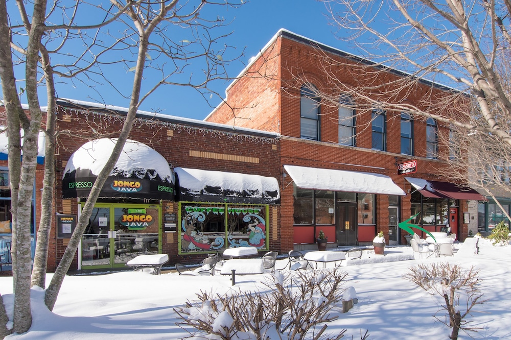 Sunset on Main Street Loft. Charming Hendersonville. Walkable. Offstreet Parking