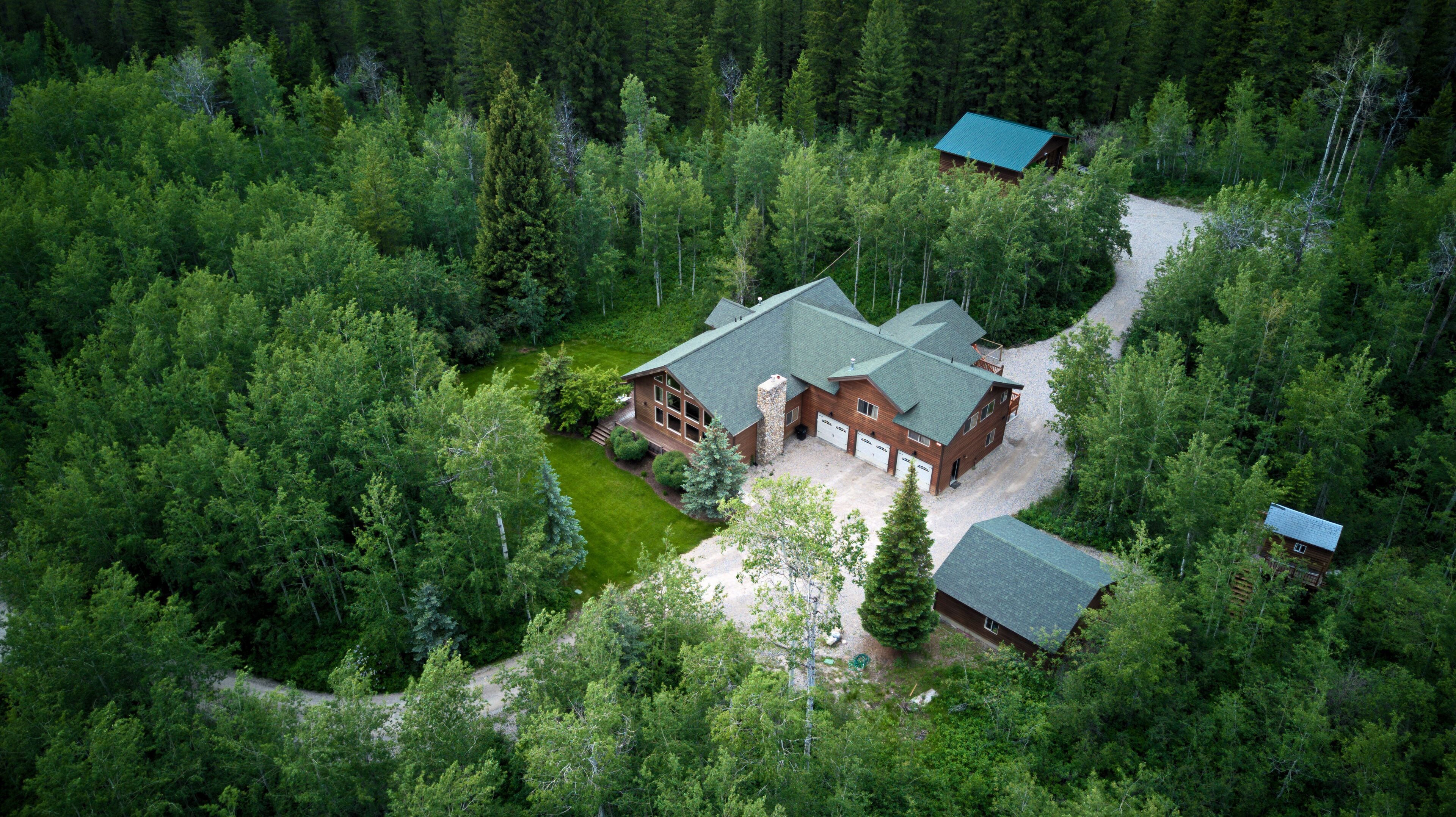 Secluded Mountain Home in the forest