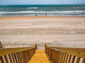 On the beach - HypNautical | Private Beach Walkway + Pet Friendly (Surf City)