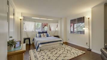 3 habitaciones, escritorio, wifi y ropa de cama