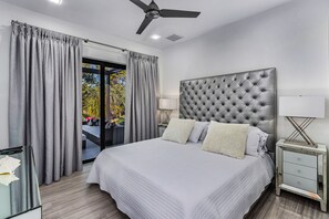 4 bedrooms, desk, iron/ironing board, free WiFi