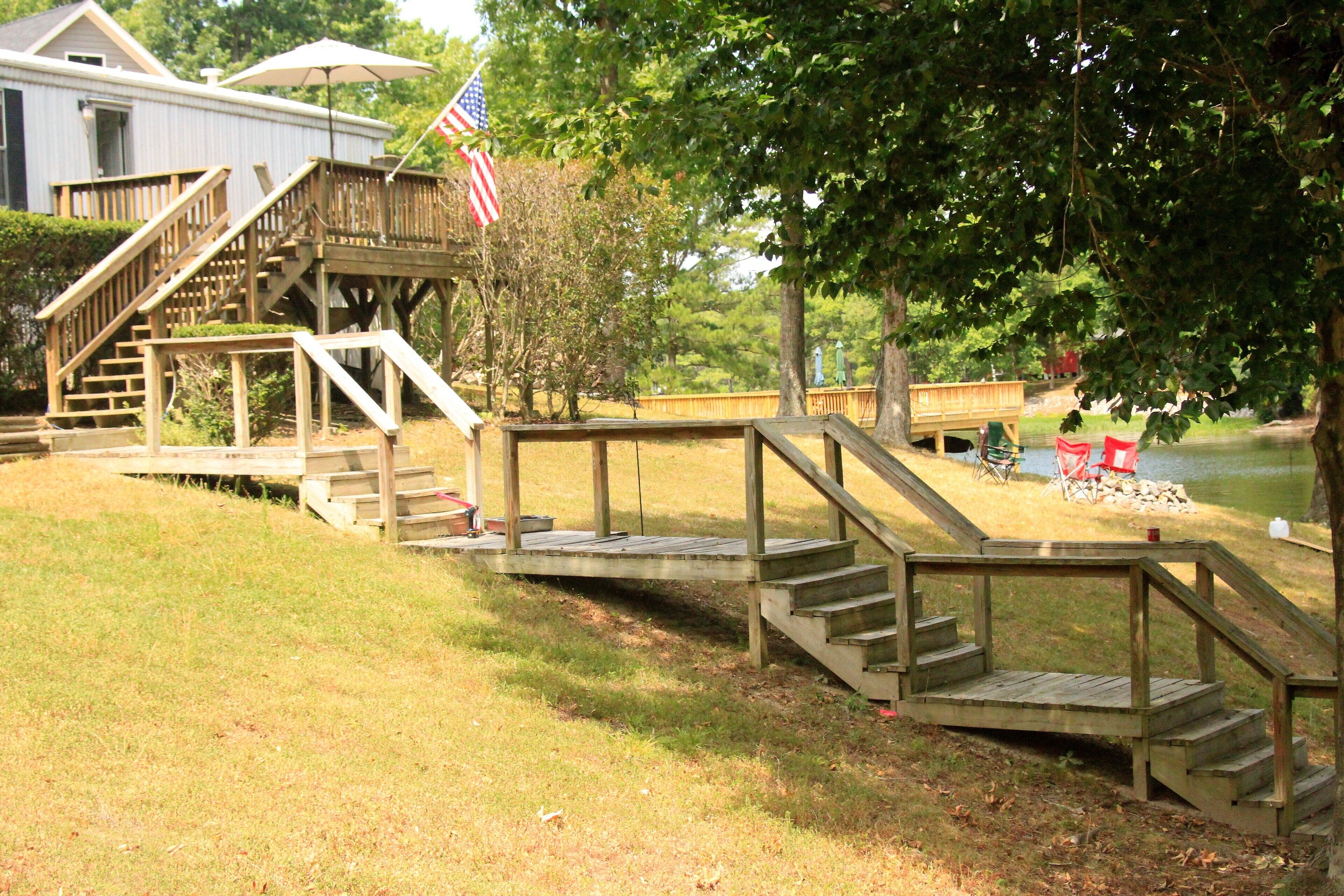 Overnattingsstedets uteområder