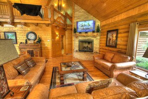 智能电视、壁炉、电子游戏、DVD 播放器