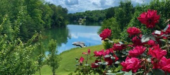 LakeFront Cabin Private Dock ez access nr Smoky Mtn dates avail