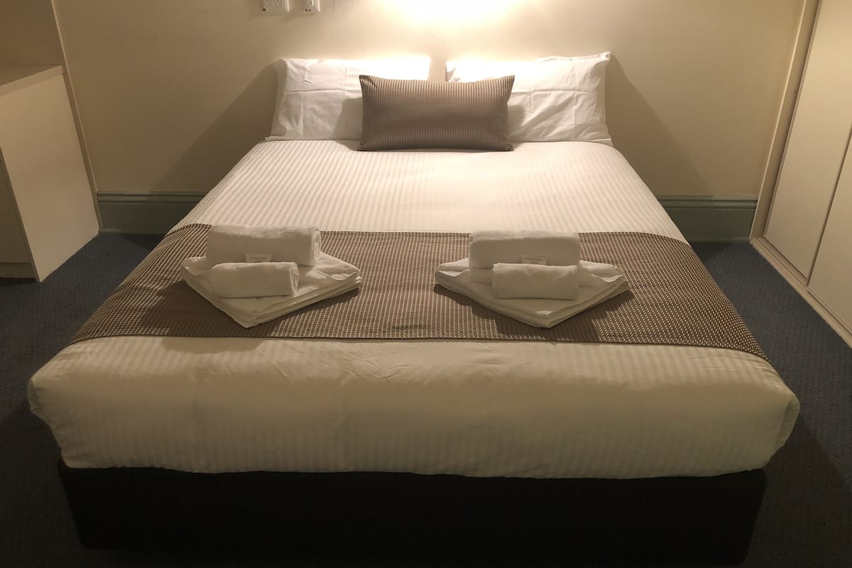 Iron/ironing board (on request), WiFi (free), bed sheets