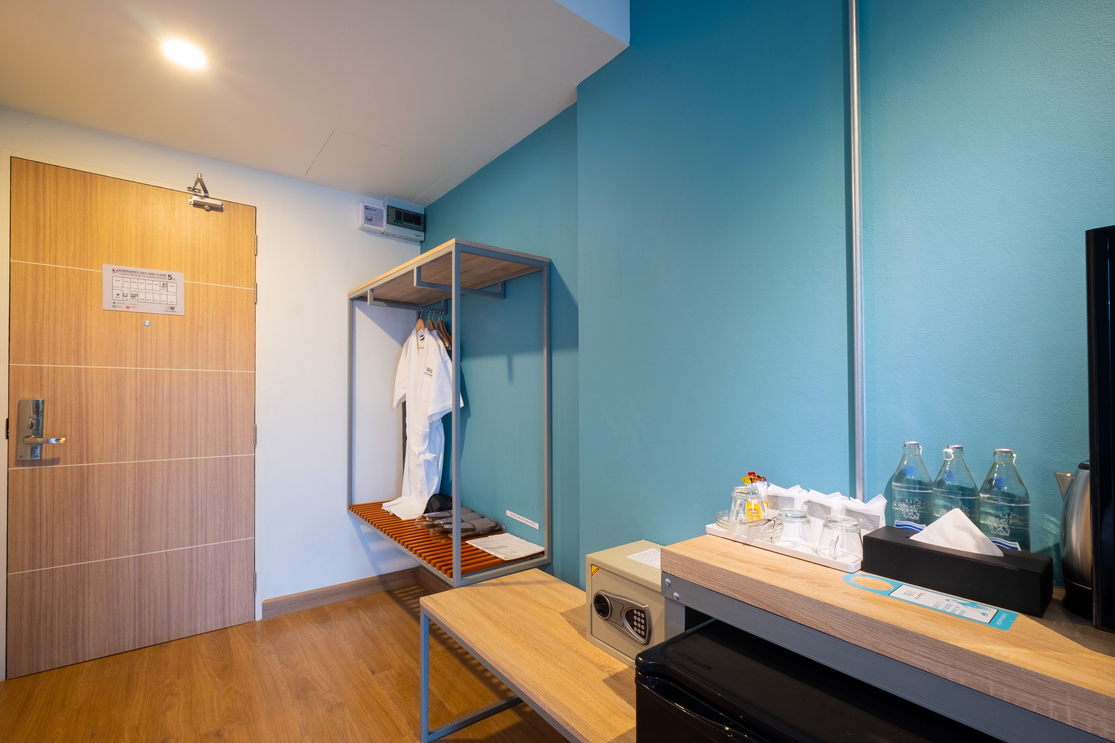 luxury triple room | desk, blackout curtains, free wifi, wheelchair access